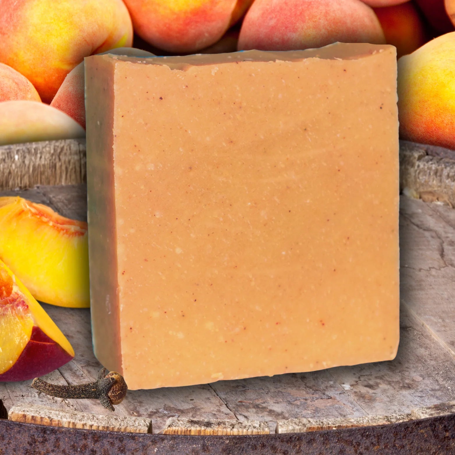 Grizzly Naturals Peach Bourbon - Natural Bar Soap [5oz]