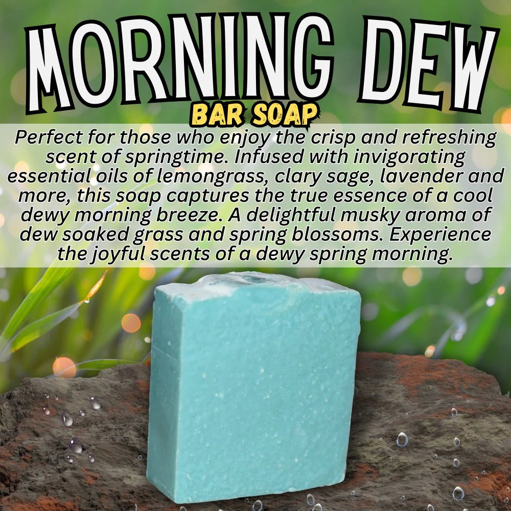 Grizzly Naturals Morning Dew - Natural Bar Soap [5oz]